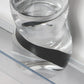 Waterkaraf in glas met dop en houtskoolfilter | Black+blum - de inKijk