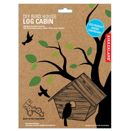 DIY vogelhuisje - blokhut | Kikkerland