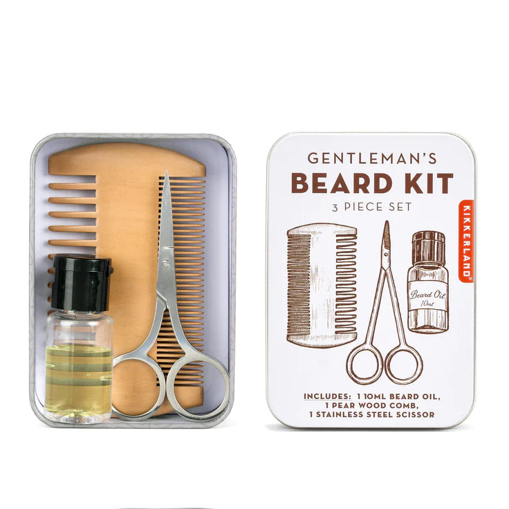 Gentlemen's beard kit | Kikkerland