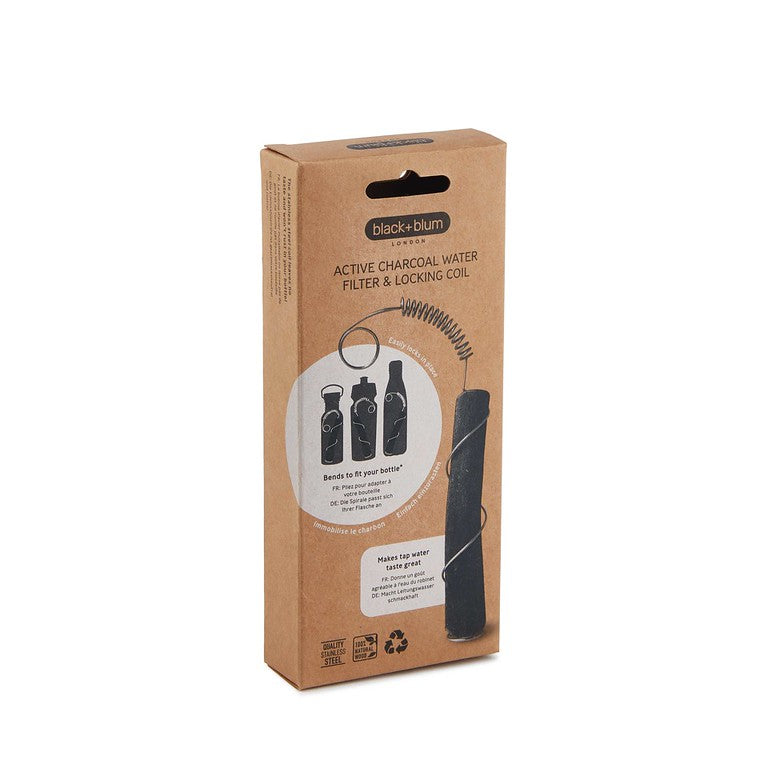 Houtskool waterfilters met spiraal | Black+blum