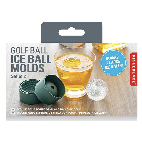 Golfbal ijsbalvorm  - set v. 2 | Kikkerland - de inKijk