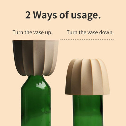 Screw cap flessenvaas - set v. 3 | Qualy - de inKijk