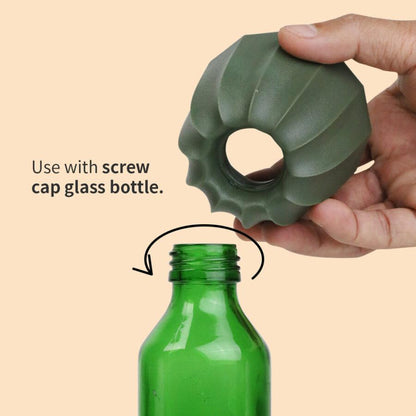 Screw cap flessenvaas - set v. 3 | Qualy - de inKijk