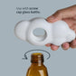 Screw cap wolkenvaas | Qualy