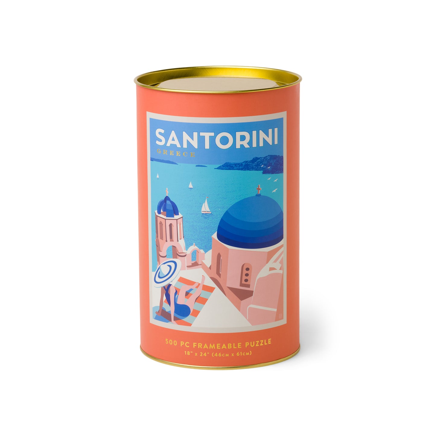 Santorini - puzzle in a tube | Designworks Ink