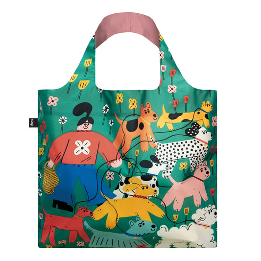 Dog walking recycled bag | LOQI - de inKijk