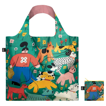 Dog walking recycled bag | LOQI - de inKijk