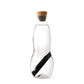 Waterkaraf in glas met dop en houtskoolfilter | Black+blum - de inKijk