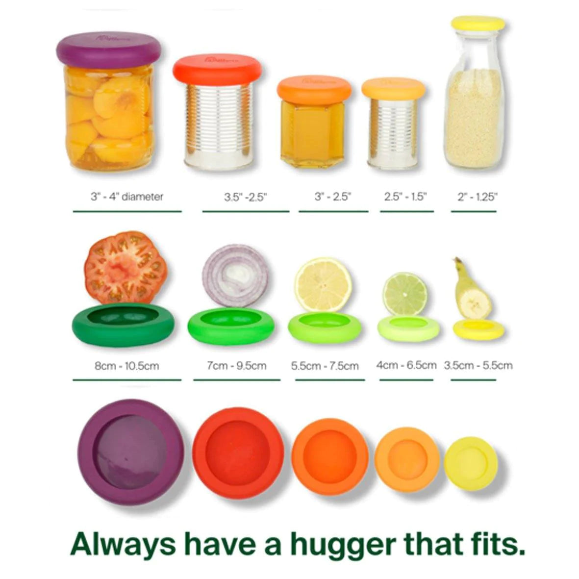 Food Huggers - set v. 5 - terracotta | Food Huggers