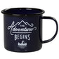 Emaille mok - adventure begins | Gentlemen's hardware