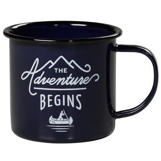 Emaille mok - adventure begins | Gentlemen's hardware