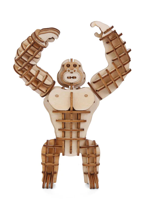 Gorilla 3D wooden puzzle | Kikkerland