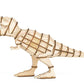 T-rex 3D wooden puzzle | Kikkerland - de inKijk