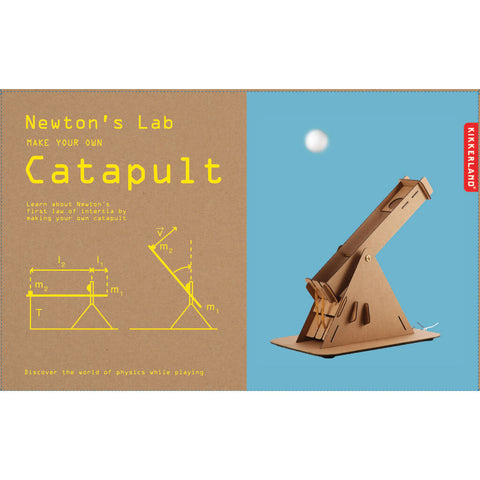 Newton's lab - Maak je eigen katapult | Kikkerland