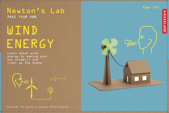Newton's Lab Wind Energy Kit | Kikkerland
