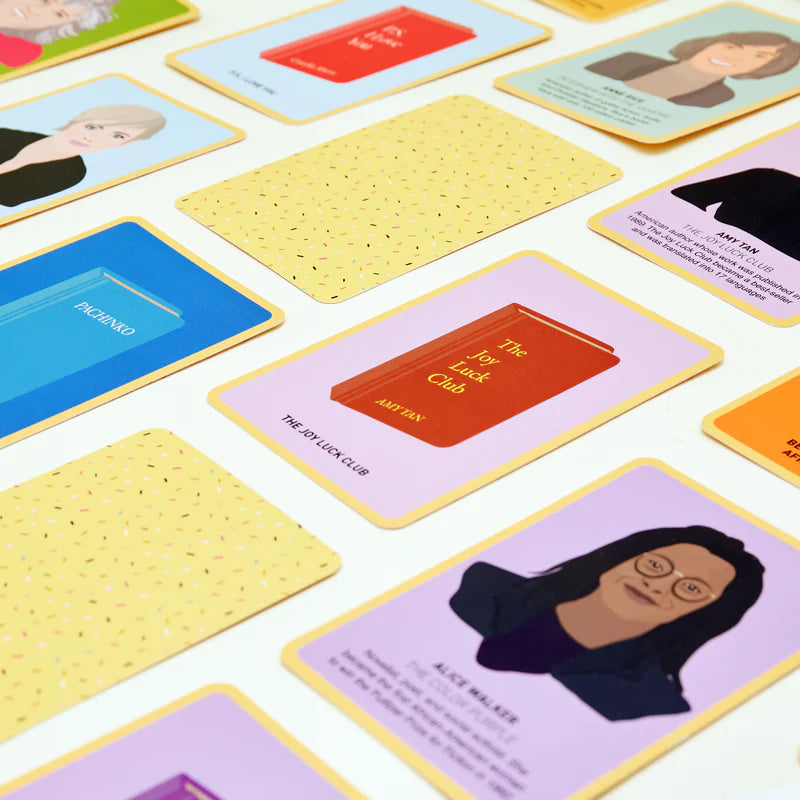 Great women writers matching game | Kikkerland