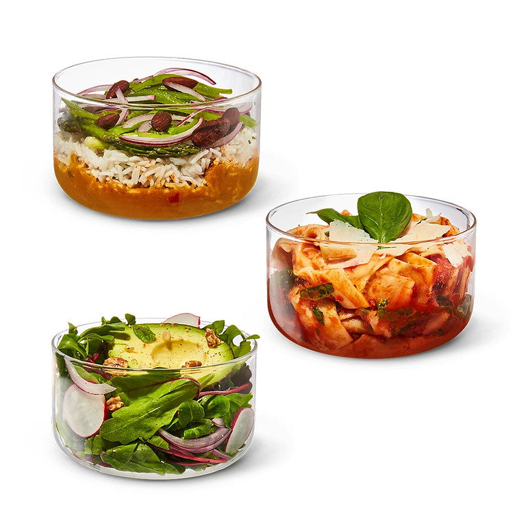 Glazen lunch bowl | Black+blum