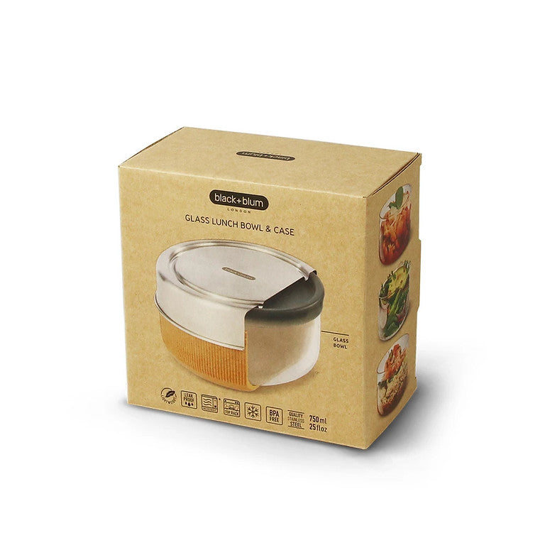 Glazen lunch bowl | Black+blum