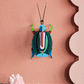 Green Fig Beetle - muurdecoratie | Studio Roof