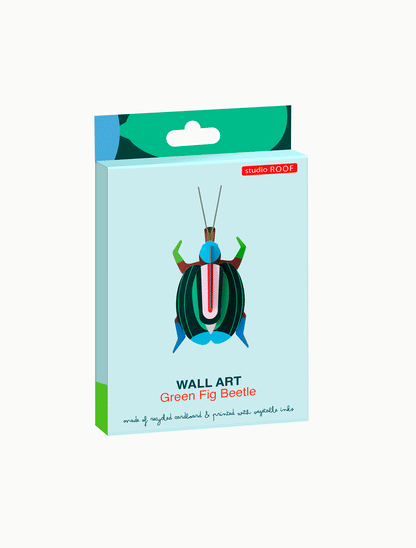 Green Fig Beetle - muurdecoratie | Studio Roof - de inKijk