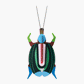 Green Fig Beetle - muurdecoratie | Studio Roof