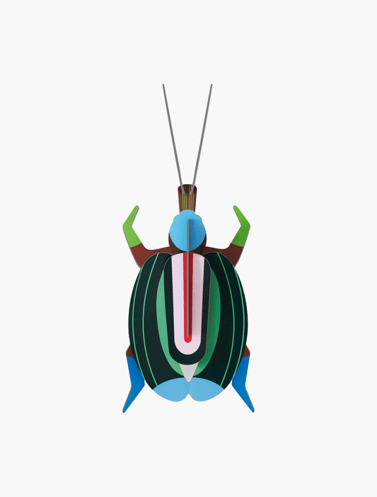 Green Fig Beetle - muurdecoratie | Studio Roof