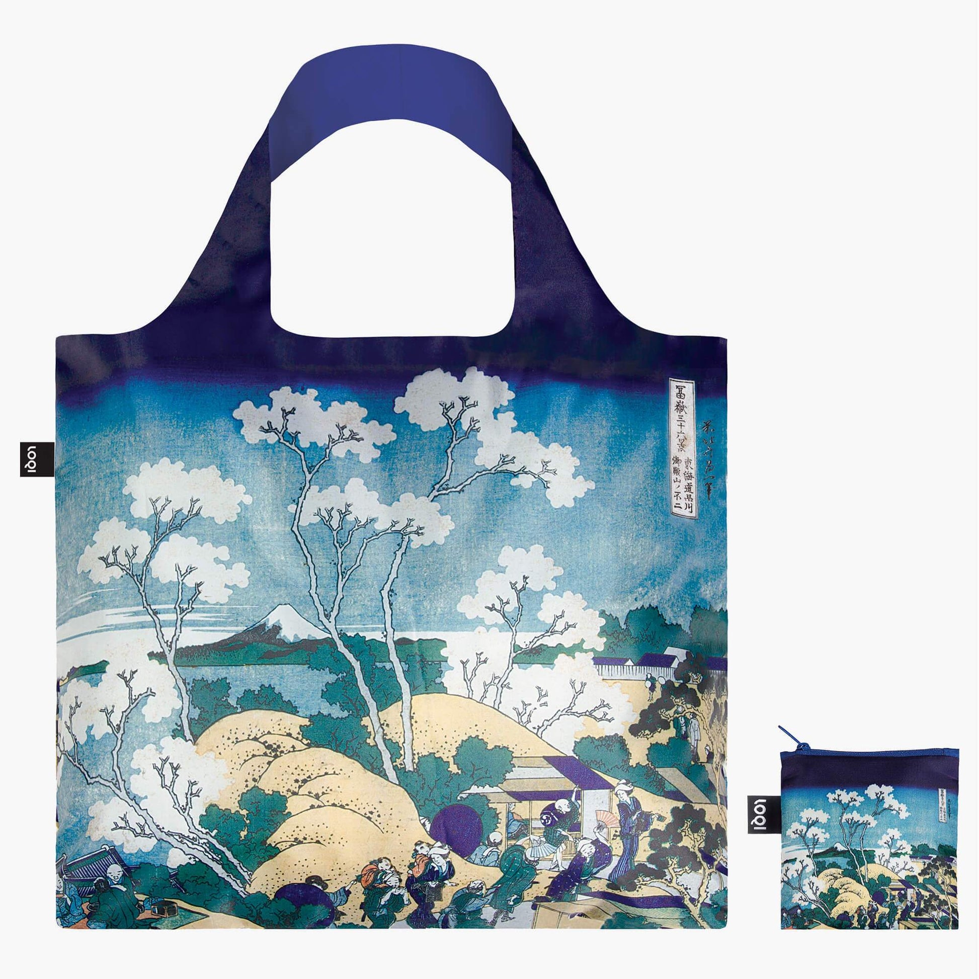 Hokusai recycled bag | LOQI - de inKijk