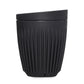 Herbruikbare koffiebeker met deksel - 24cl - charcoal | HUSKEE