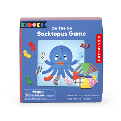 On the go Socktopus Game | Kikkerland