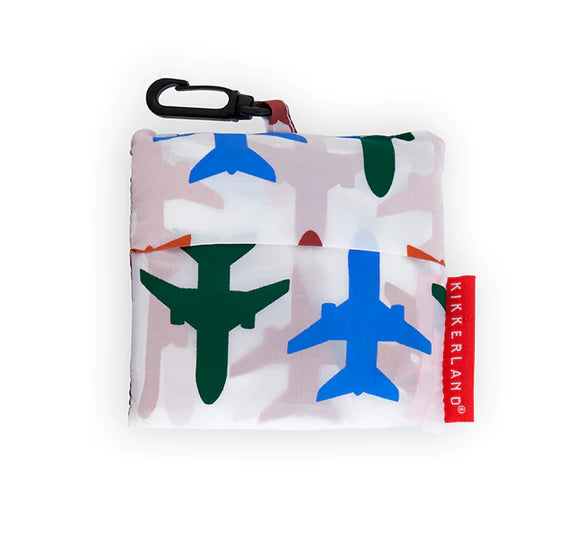 Travel laundry bag - vliegtuigen  | Kikkerland