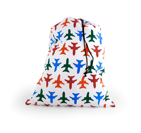 Travel laundry bag - vliegtuigen  | Kikkerland