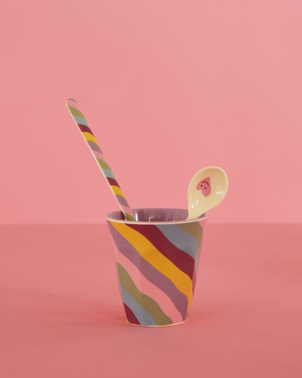 Beker funky strepen | RICE