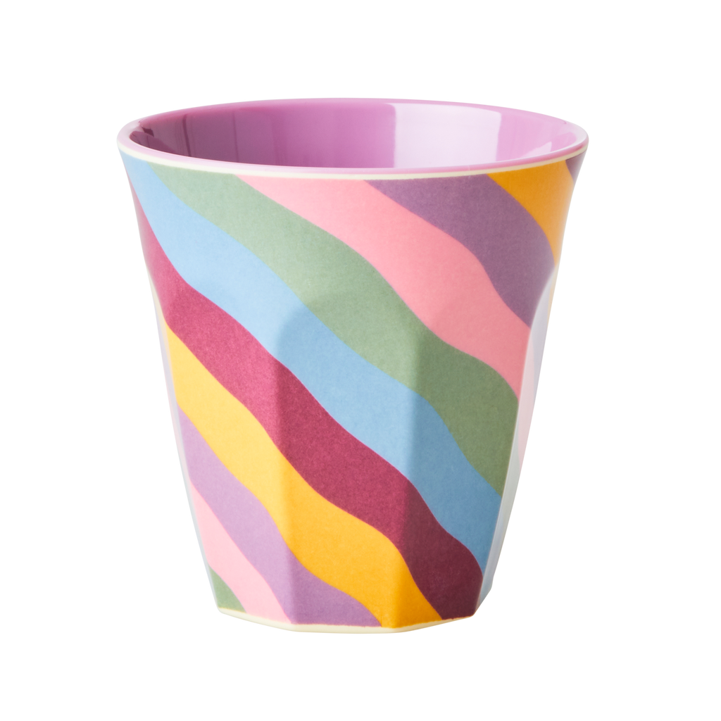 Beker funky strepen | RICE