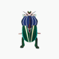 Mimela Scarab Beetle - muurdecoratie | Studio Roof