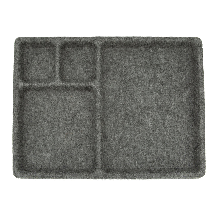 Felt catch-all tray | Kikkerland - de inKijk