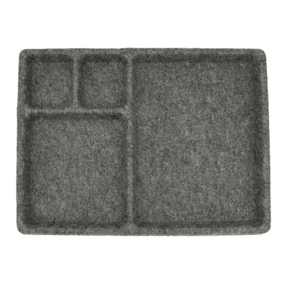 Felt catch-all tray | Kikkerland - de inKijk