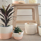 Planters - Ecru Fluo orange - XS/S/M | Koba Handmade - de inKijk