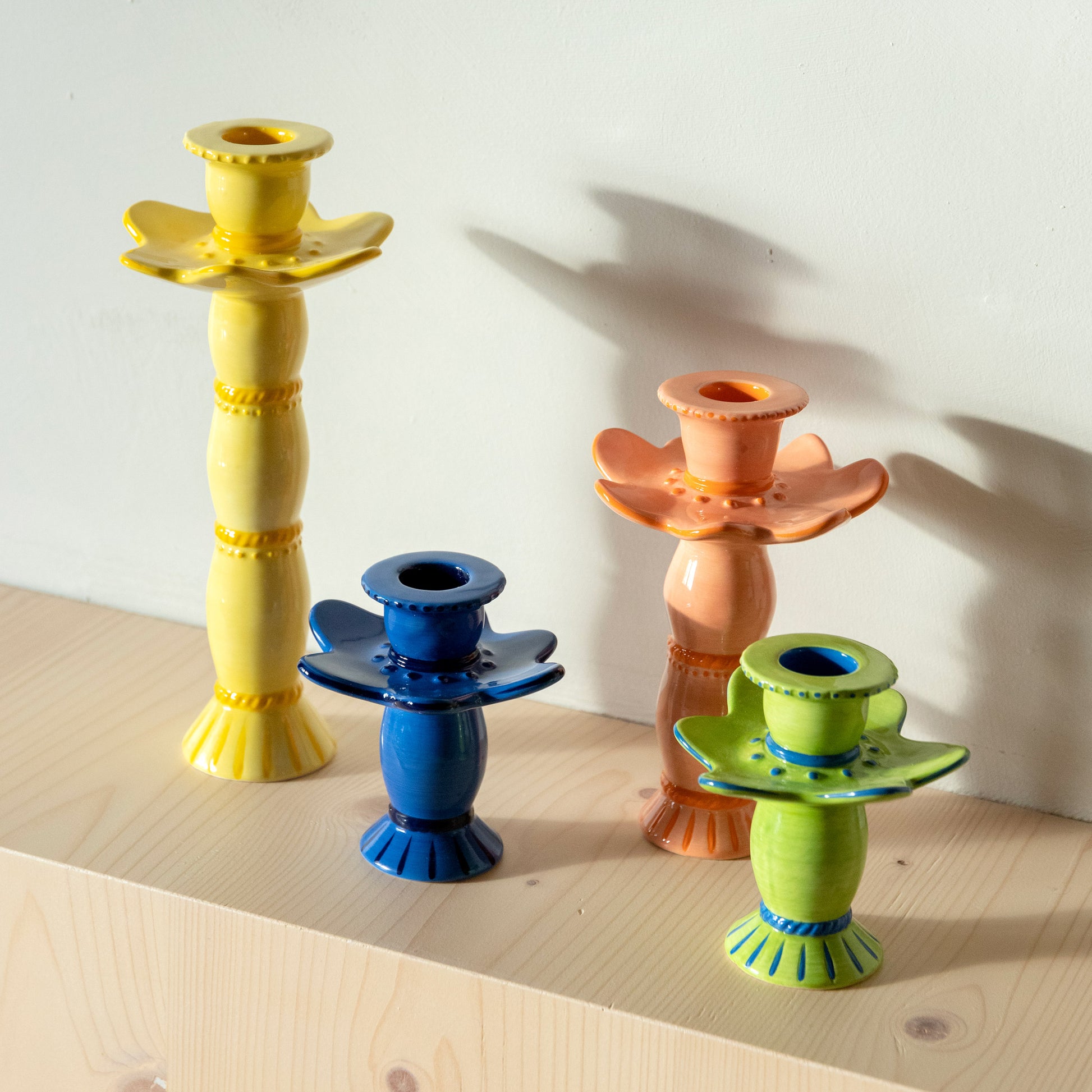 Candle Holder - Orange | &Klevering - de inKijk
