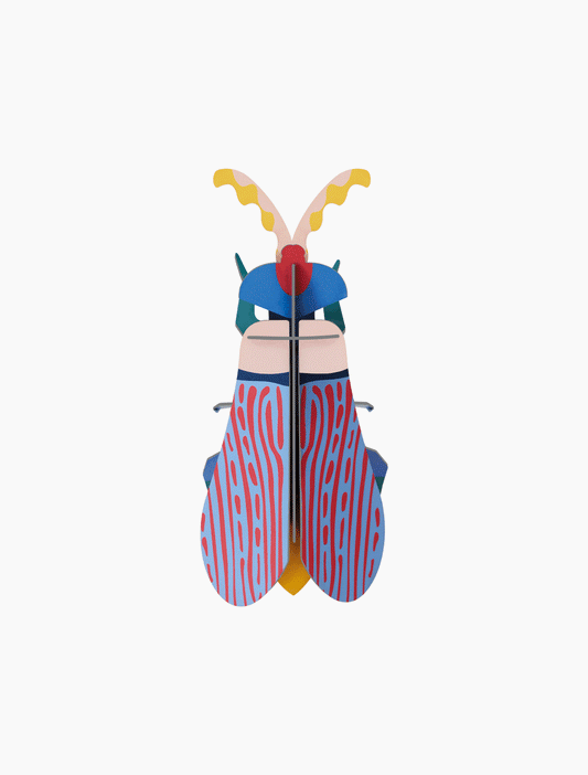 Striped Wing Beetle - muurdecoratie | Studio Roof