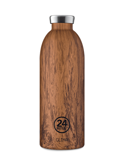 Wood sequioa - clima bottle - 850 ml | 24Bottles - de inKijk
