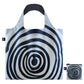 Spirals black recycled bag | LOQI