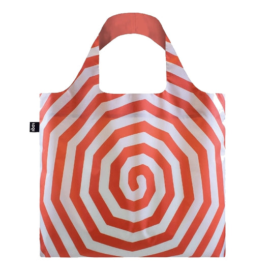 Spirals red recycled bag | LOQI