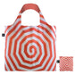 Spirals red recycled bag | LOQI