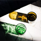 Drinkglazen upcycled - olive & green - tall | IWAS