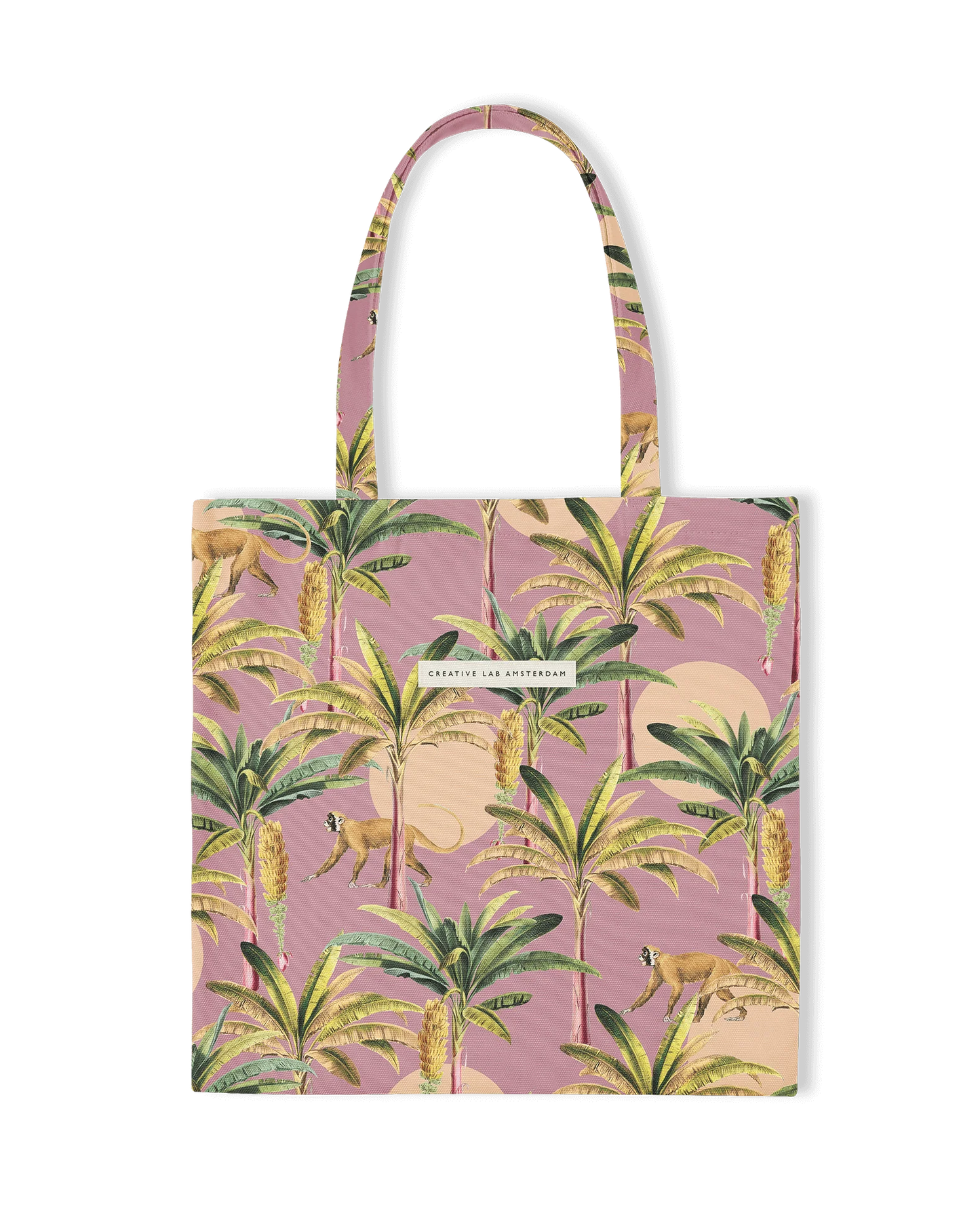 Canvas Bag - Purple Bananas | Creative Lab Amsterdam