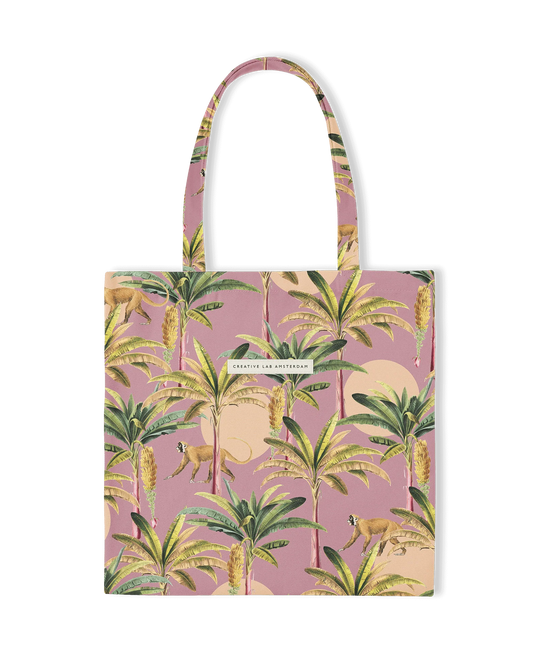 Canvas Bag - Purple Bananas | Creative Lab Amsterdam