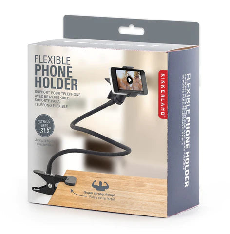 Flexible phone holder | Kikkerland