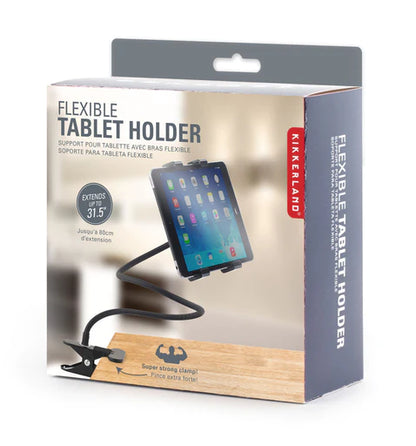 Flexible tablet holder | Kikkerland - de inKijk