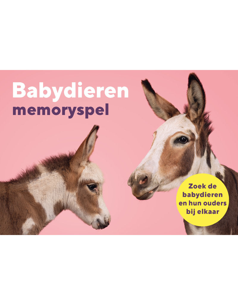 Babydieren memoryspel | BISpublishers