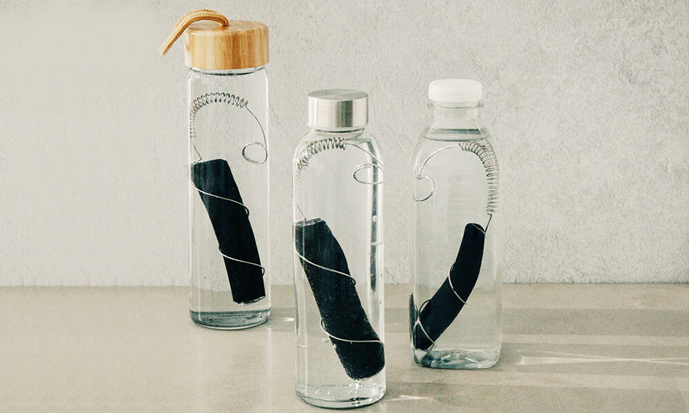 Houtskool waterfilters met spiraal | Black+blum